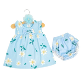 3PC Blue Little Blossom Set